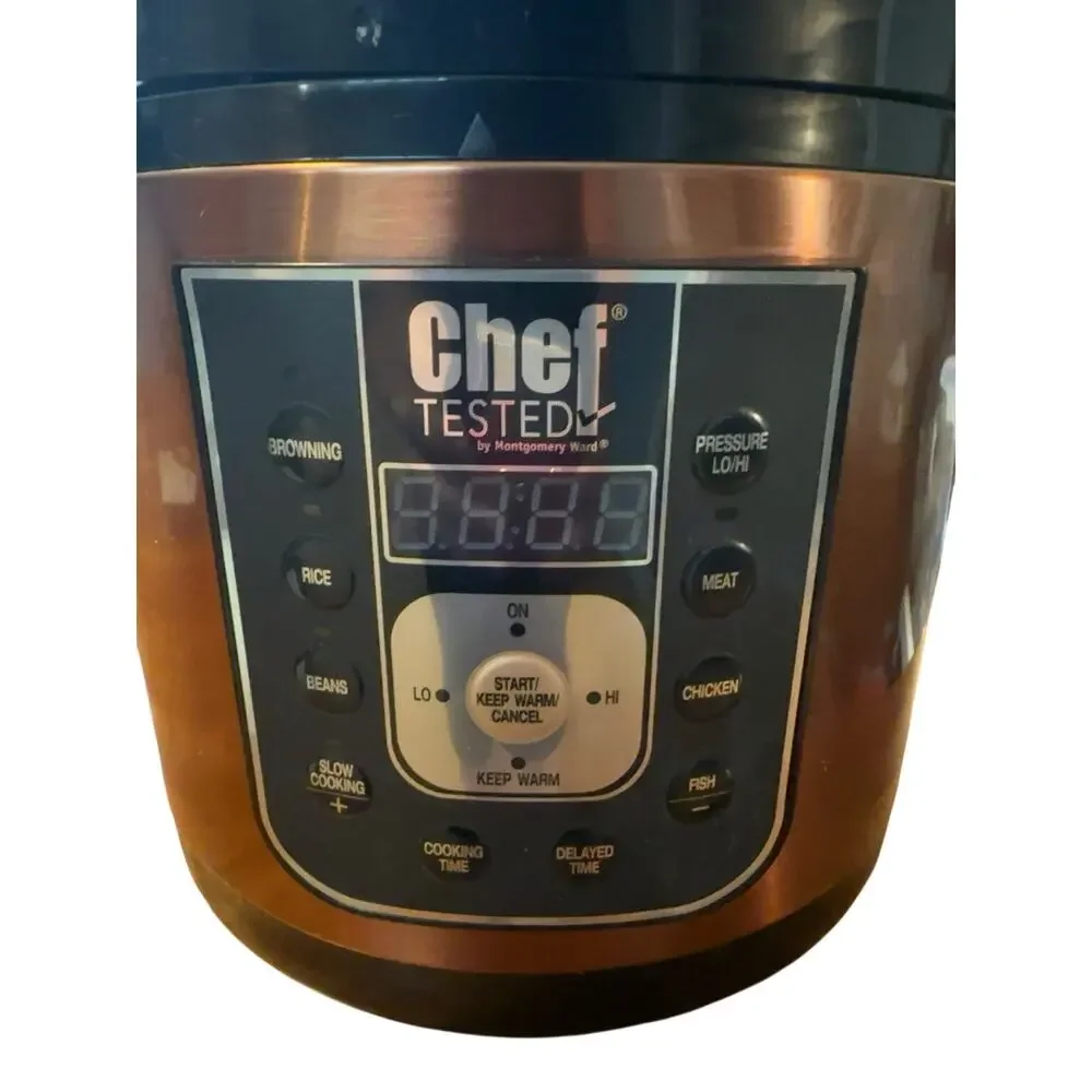 Chef Tested Montgomery Ward Electric Pressure Cooker Digital Multi Cooker Copper
